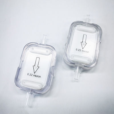 単回用IVフィルター 水素性PES 0.2μmと水素性PTFE 0.2μm 非無菌